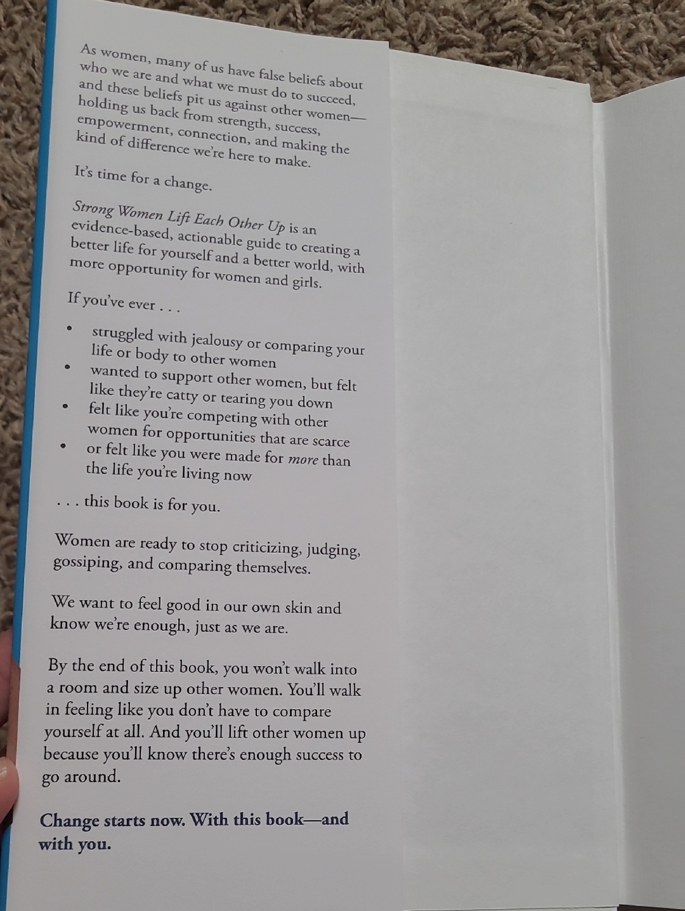 Strong Women Lift Each Othet Up By Molly Galbraith Hardcover - Picture 2 of 7